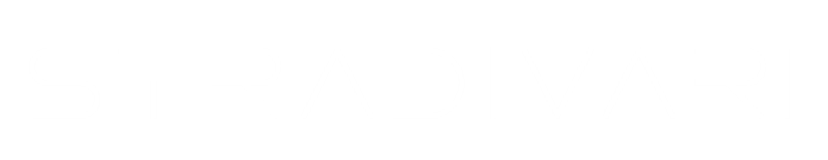 Stradivari logo bianco